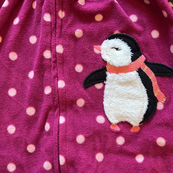 Like New Carters Fleece jumpsuit with hood. - Picture 2 of 3